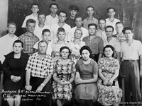 Випуск робочої молоді 8-Б класу Зміївської СШ 1961-1962